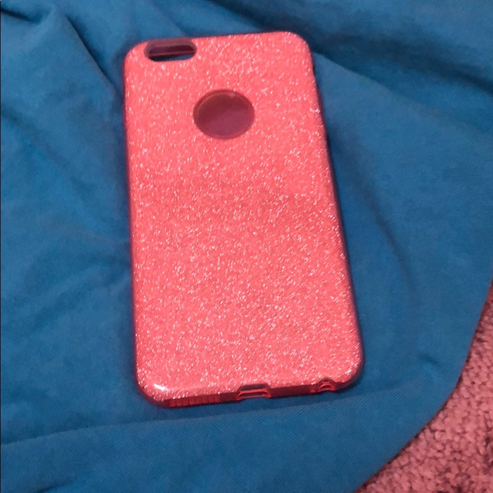 Sparkly pink phone case for iPhone 6s Plus